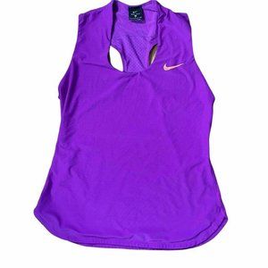 Nike Womens Dri-Fit Tank Top Shirt Purple
